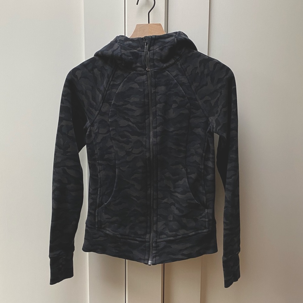 Lululemon Scuba Hoodie, Army Print